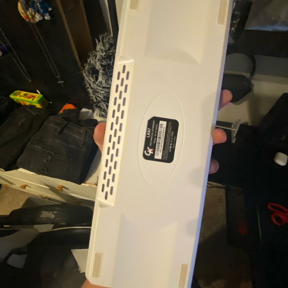 White Gaming Keyboard